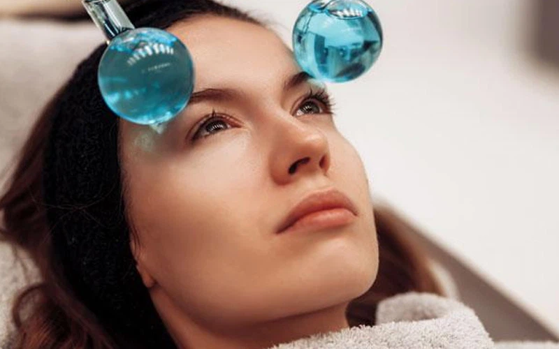 how to use facial ice globes1