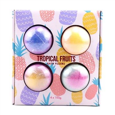 juego de bombas de baño natural