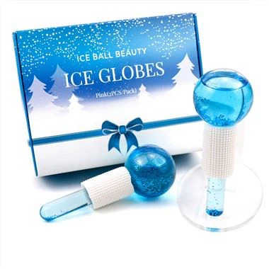 Globos de hielo faciales de belleza ecológicos