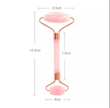 Handheld Roller 100% de cuarzo Rose Jade