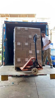 El pedido de 10000 juegos de vaporizadores de ducha se envió con éxito a los ...