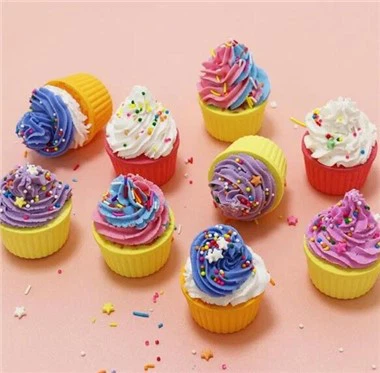 Las mejores bombas de baño de burbujas de cupcake orgánico