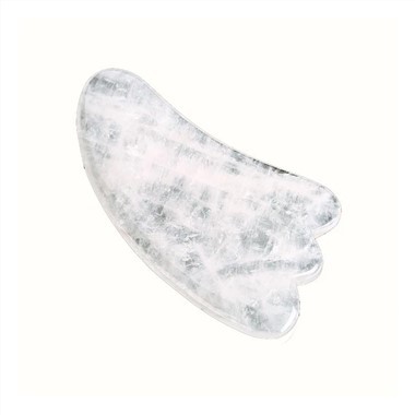 Crystal gua sha transparente para arrugas