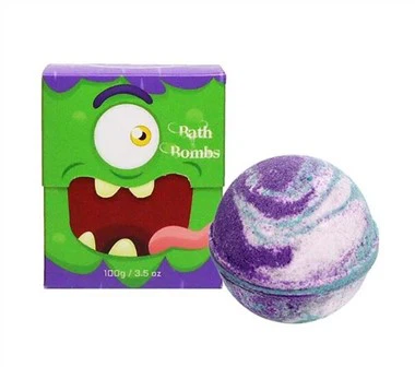 Bombas de baño de Halloween con anillos