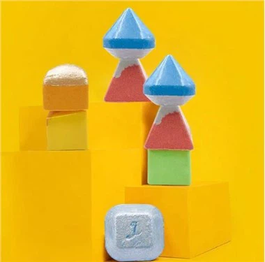 Juego de regalos de bombas de baño de chocolate de lujo