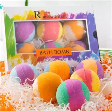 Bombas de baño de ingredientes orgánicos Juego de regalos