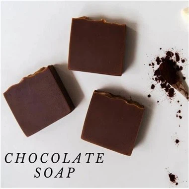 Jabón de chocolate de etiqueta privada