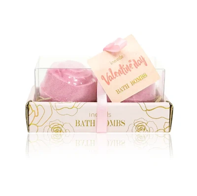Bomba de baño de oro rosa