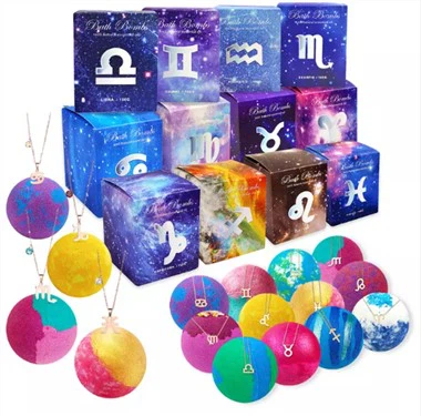 Bombas de baño sorpresa de etiqueta privada