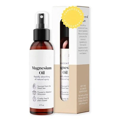 Spray de cuerpo de aceite de magnesio