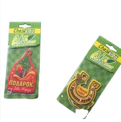 Ambientador de papel para coche