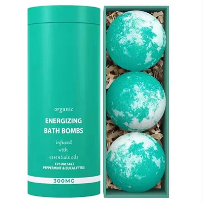 Bomba de baño de menta